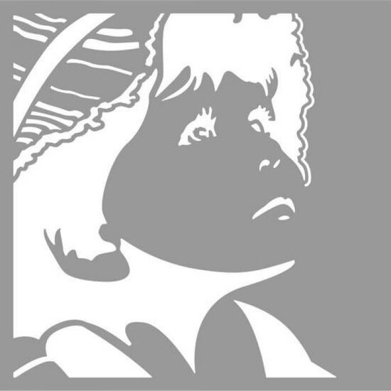 Pronty Pronty mask stencil Silhouette Jongen met hoed 15x15
