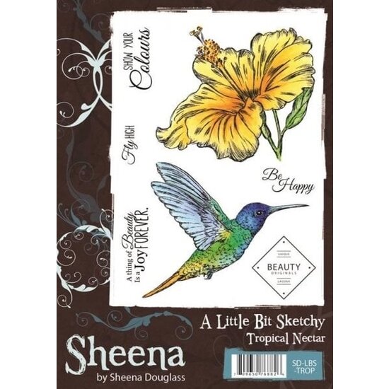 Sheena Douglass Sheena Douglass Unmounted Stempel A6 Tropical Nectar