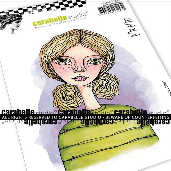 Carabelle Studio Carabelle Studio Stempel A6 Mistinguette Zélie van Mi Mii