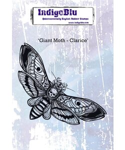 IndigoBlu Stempel Giant Moth Clarice