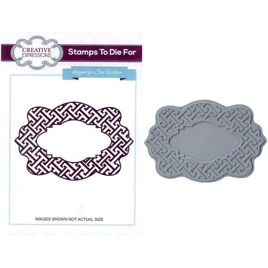 Creative Expressions Creative Expressions Stempel Greek Key