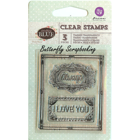 Prima Marketing Prima Mark Clear Stamp Something Blue
