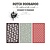 DDBD DDBD December to Remember Mask Stencil set 3pcs / 15x24cm