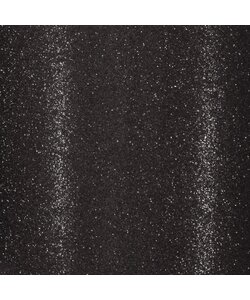 Glitterpapier zelfklevend 30.5x30.5 Zwart