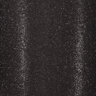 Glitterpapier zelfklevend 30.5x30.5 Zwart