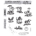 Tim Holtz Tim Holtz Cling Stamp Tiny Toadstools