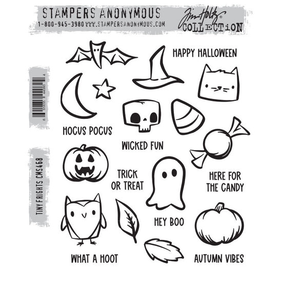 Tim Holtz Tim Holtz Cling Stamp Tiny Frights