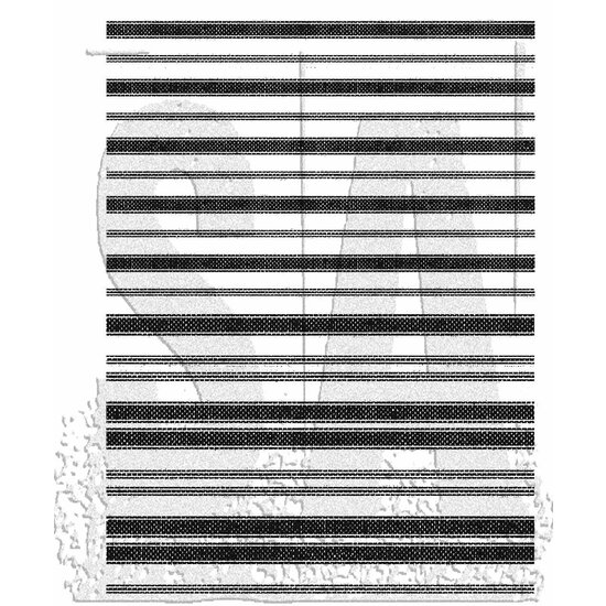 Tim Holtz Tim Holtz Cling Stamp Ticking + Grain