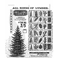 Tim Holtz Tim Holtz Cling Stamp Winter Woodlands