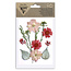Clairefontaine Clairefontaine Droogbloemen & Bladeren Rood