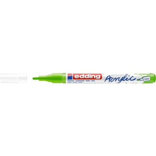 Edding Edding 5300 Acryl Marker Fijn Geel Groen