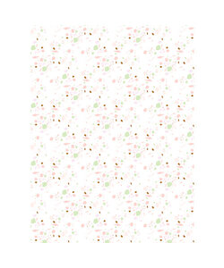 Vel Decopatch Papier Patroon Terazzo Wit/Roze/Groen/Oranje