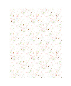 Vel Decopatch Papier Patroon Terazzo Wit/Roze/Groen/Oranje