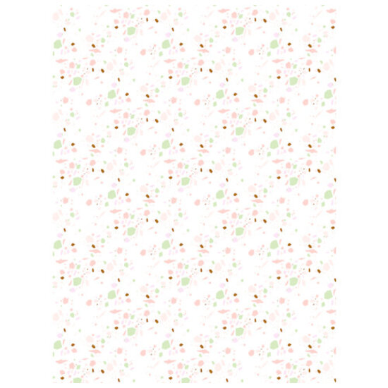 Decopatch Vel Decopatch Papier Patroon Terazzo Wit/Roze/Groen/Oranje