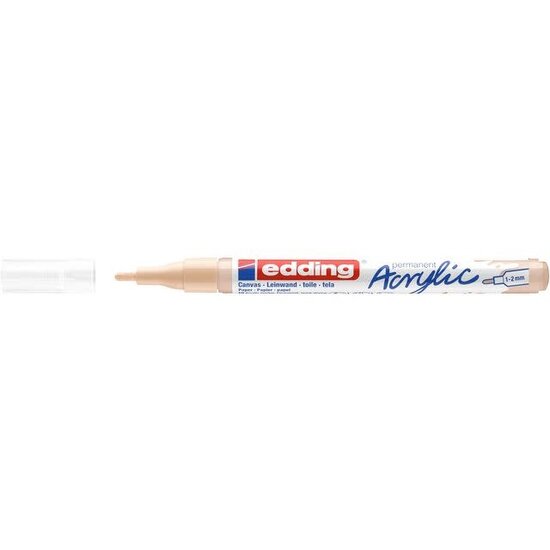 Edding Edding 5300 Acryl Marker Fijn Warm Beige