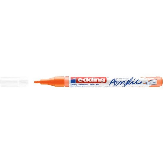Edding Edding 5300 Acryl Marker Fijn Neon Oranje