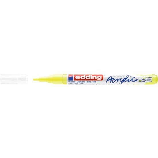 Edding Edding 5300 Acryl Marker Fijn Neon Geel