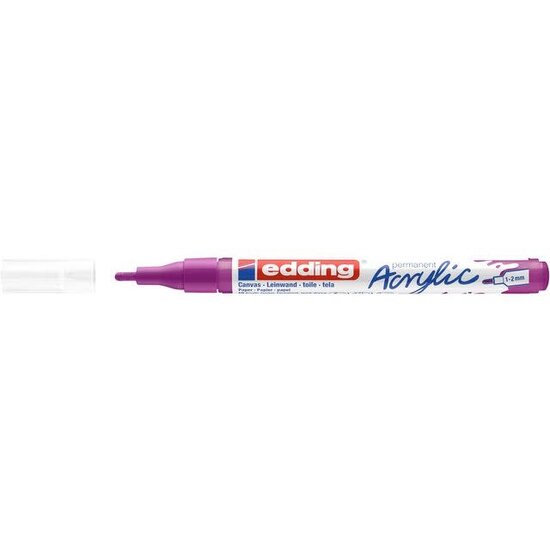 Edding Edding 5300 Acryl Marker Fijn Bessen Rood