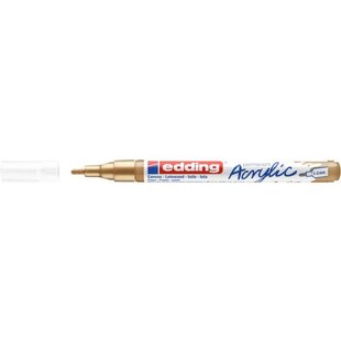 Edding 5300 Acryl Marker Fijn Rijk Goud