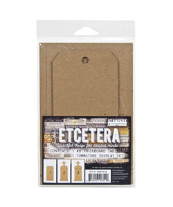 Tim Holtz Etcetera Thickboard Tombstone #8 2pcs.