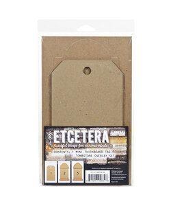 Tim Holtz Etcetera Thickboard Tombstone mini 2pcs.