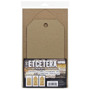 Tim Holtz Etcetera Thickboard Tombstone small 2pcs.