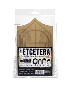 Tim Holtz Etcetera Thickboard Facades 28pcs.