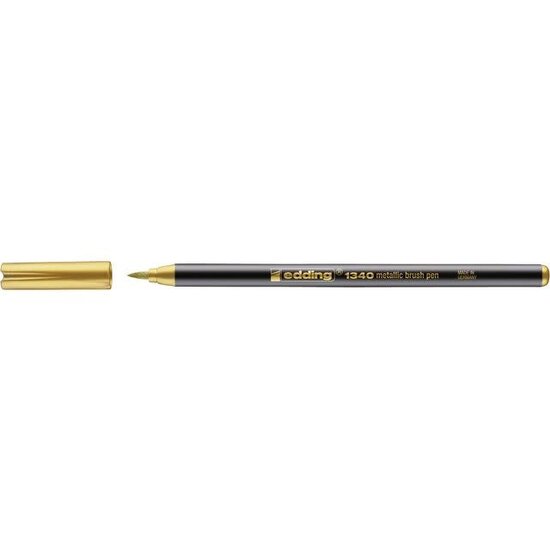 Edding Edding 1340 Brushpen Metallic Goud