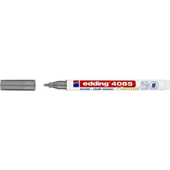 Edding Edding 4085 Chalk Marker Zilver 1-2mm