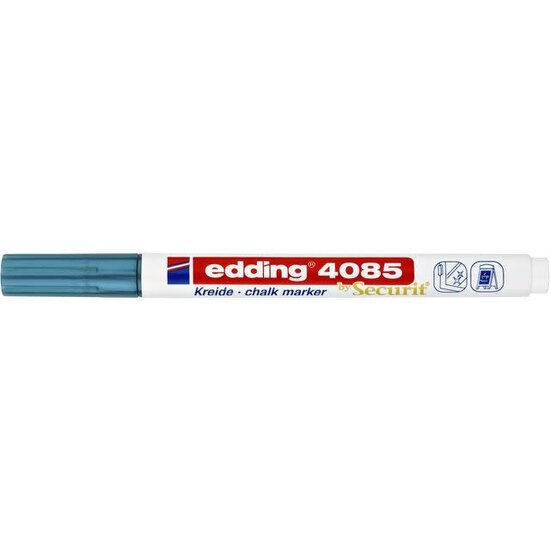 Edding Edding 4085 Chalk Marker Metallic Blauw 1-2mm