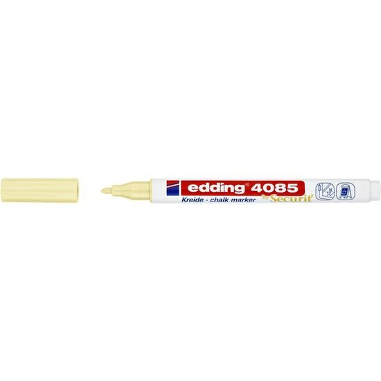 Edding Edding 4085 Chalk Marker Pastel Geel 1-2mm