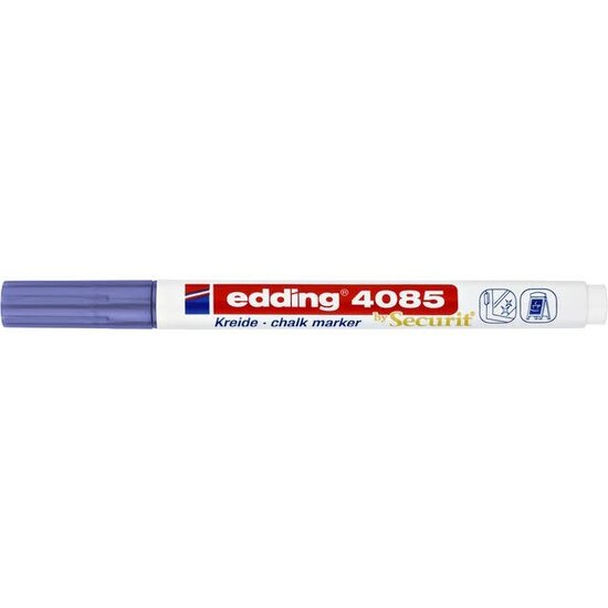 Edding Edding 4085 Chalk Marker Metallic Paars 1-2mm