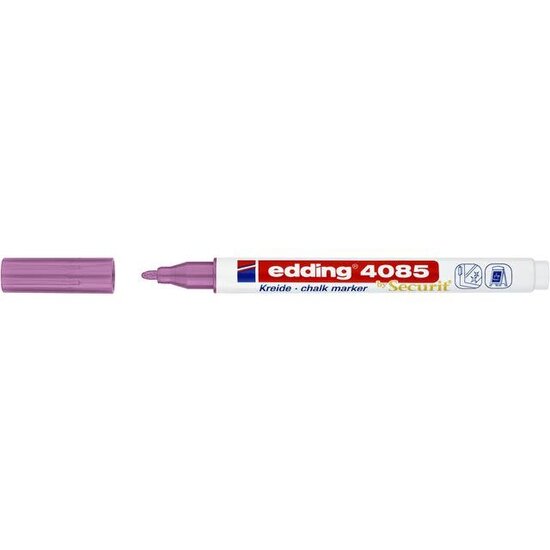 Edding Edding 4085 Chalk Marker Metallic Roze 1-2mm