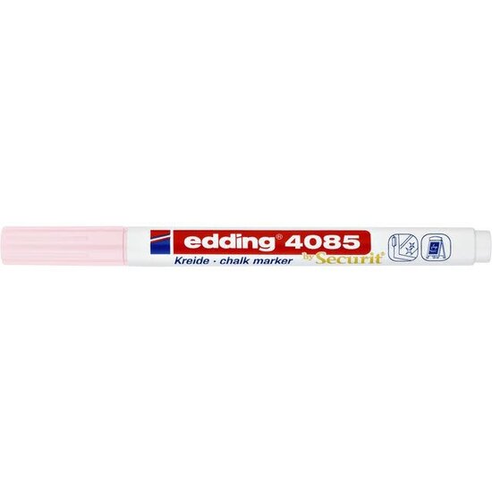 Edding Edding 4085 Chalk Marker Pastel Roze 1-2mm