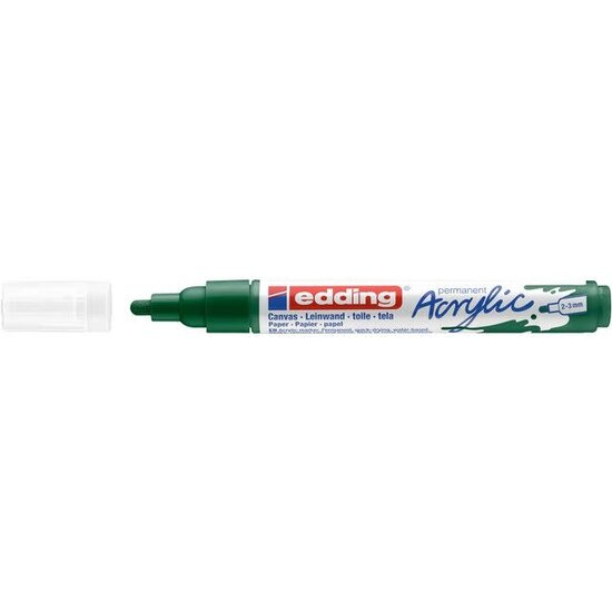 Edding Edding 5100 Acryl Marker medium Mos Groen