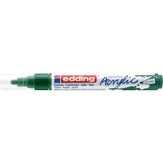 Edding Edding 5100 Acryl Marker medium Mos Groen