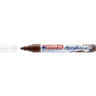 Edding 5100 Acryl Marker medium Chocolade Bruin