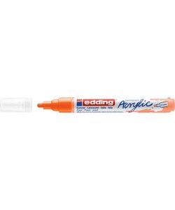 Edding 5100 Acryl Marker medium Neon Oranje