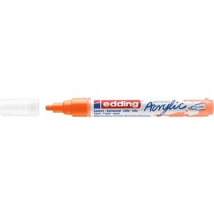 Edding 5100 Acryl Marker medium Neon Oranje