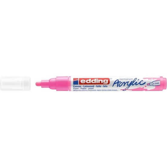Edding Edding 5100 Acryl Marker medium Neon Roze