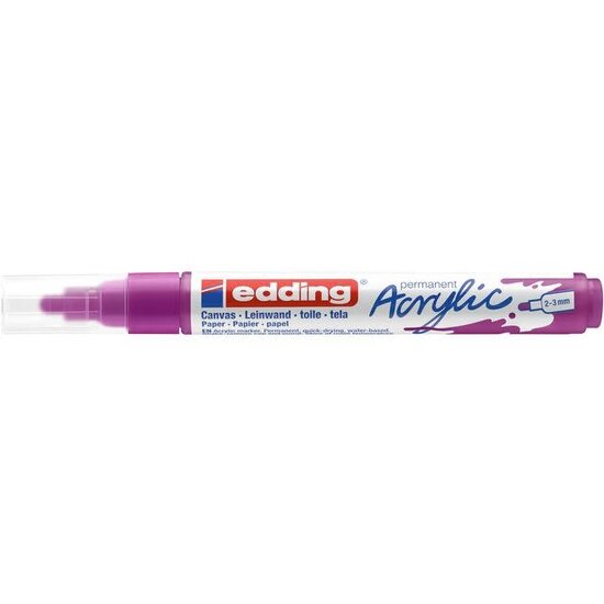 Edding Edding 5100 Acryl Marker medium Bessen Rood