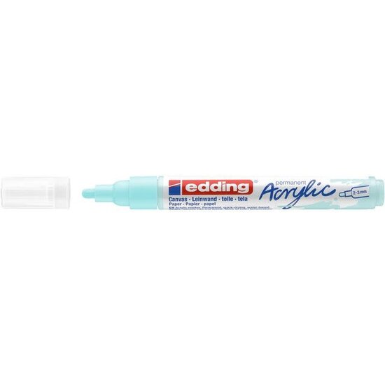 Edding Edding 5100 Acryl Marker medium Pastel Blauw