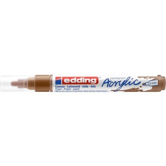 Edding Edding 5100 Acryl Marker medium Hazelnoot