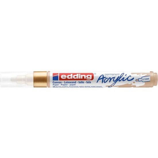 Edding Edding 5100 Acryl Marker medium Rijk Goud