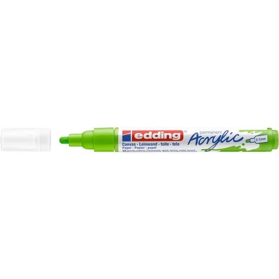Edding Edding 5100 Acryl Marker medium Geel Groen