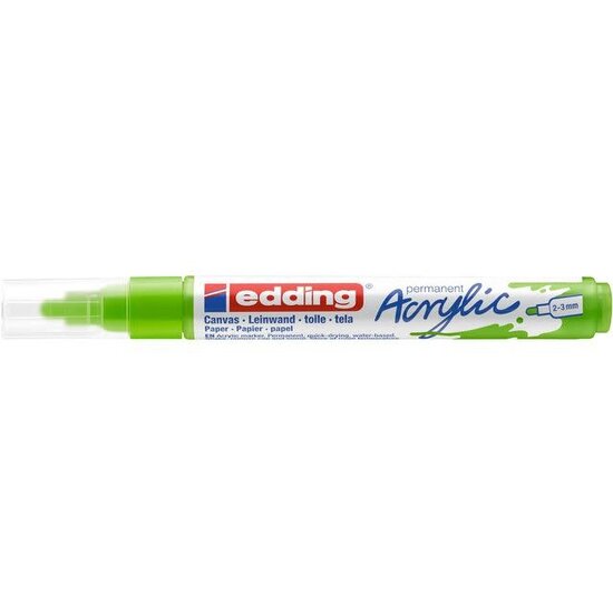 Edding Edding 5100 Acryl Marker medium Geel Groen
