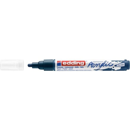 Edding Edding 5100 Acryl Marker medium Nacht Blauw