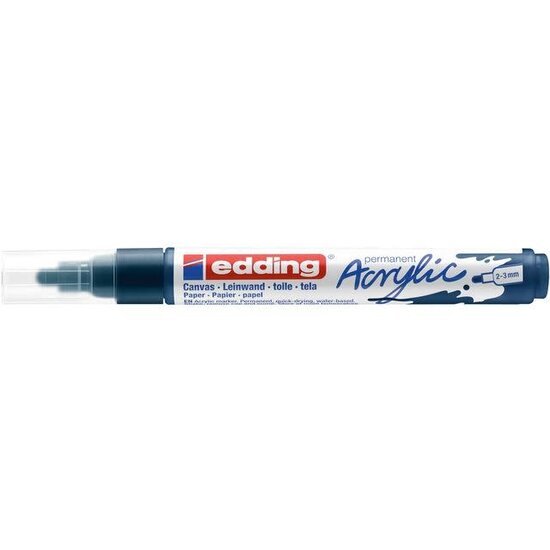 Edding Edding 5100 Acryl Marker medium Nacht Blauw
