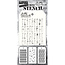 Tim Holtz Tim Holtz Mini Layering Stencil 3 1/8" x 6 1/4" Set 57 3/Pkg