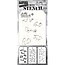 Tim Holtz Tim Holtz Mini Layering Stencil 3 1/8" x 6 1/4" Set 56 3/Pkg